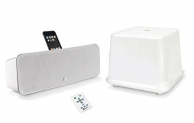 Boston Acoustics i-DS3 plus iPhone iPod Speaker System white