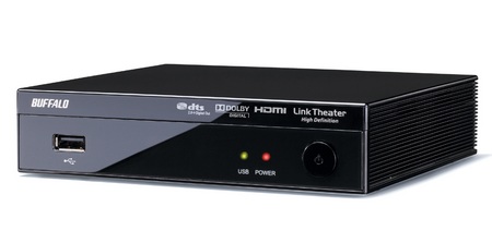 Buffalo LinkTheater LT-V100 HD Media Player angle