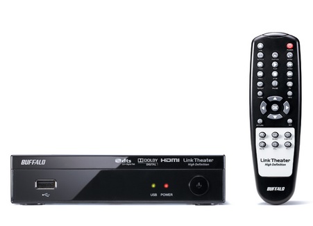 Buffalo LinkTheater LT-V100 HD Media Player front