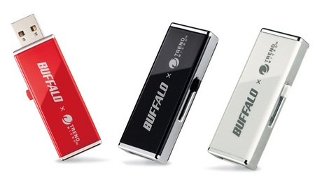 Buffalo RUF2-JV USB Flash Drive pre-loaded with Trend Micro USB Security for Biz