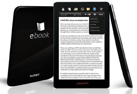 Elonex 710EB E-Reader Hits Pre-order