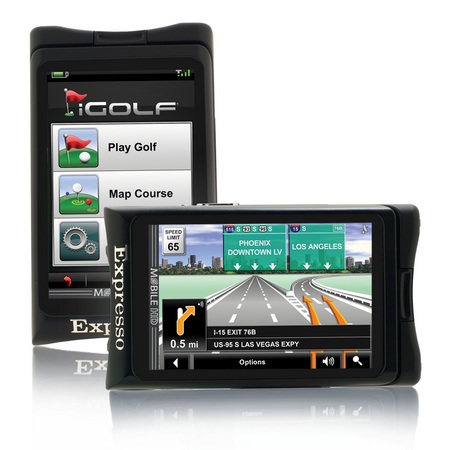 Expresso AG1 Automotive and Golf GPS Device