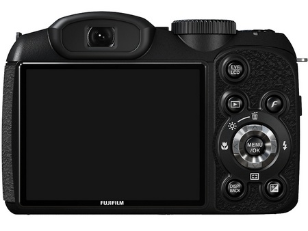 FujiFilm FinePix S2800HD 18X Zoom Camera back