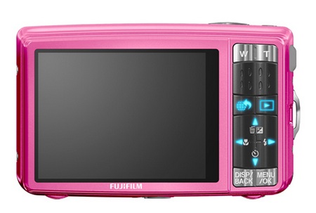 FujiFilm FinePix Z80 Stylish and Colorful Digital Camera back