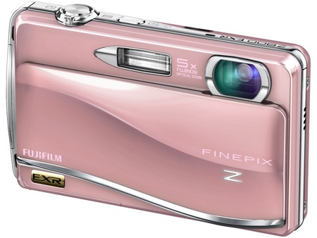 FujiFilm FinePix Z800EXR Touchscreen Camera pink