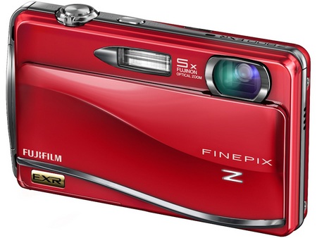 FujiFilm FinePix Z800EXR Touchscreen Camera red