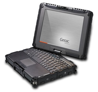 Getac V100 Rugged Tablet PC packs Intel Core i7 angle