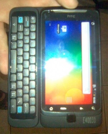 HTC Vision QWERTY Android Phone Leaked