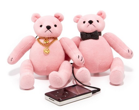 Juice Couture Mini Bear Speakers