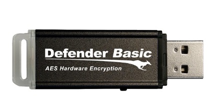 Kanguru Defender Basic Entry Level Hardware Encrypted Flash Drive