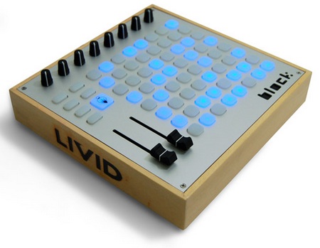 Livid Instruments Block Portable MIDI Control Interface angle