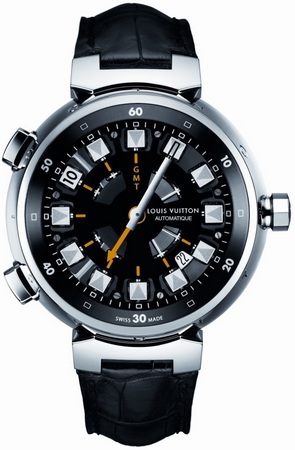 Louis Vuitton Tambour Spin Time GMT Watch