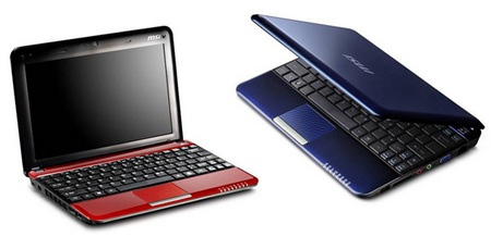 MSI Wind U135DX Netbook also gets Atom N455.