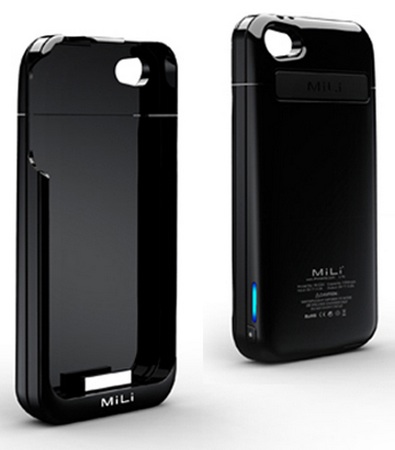 MiLi Power Spring 4 HI-C23 Battery Case for iPhone 4