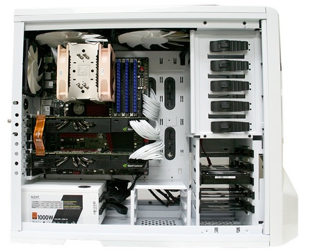 NZXT Phantom Full Tower Chassis inside