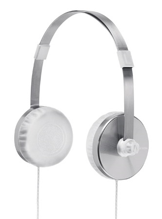 Nixon Apollo Headphones silver white