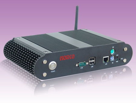 Norco BIS-6550HD Atom-powered Digital Signage Platform with 1080P HD playback