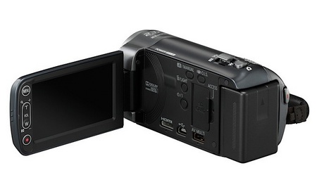 Panasonic HDC-SDX1 - World's Lightest Full HD Camcorder screen open