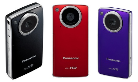 Panasonic HM-TA1 Pocket-sized Full HD Camcorder colors