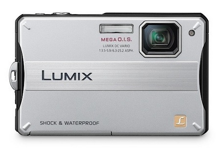 Panasonic LUMIX DMC-TS10 Rugged Digital Camera silver