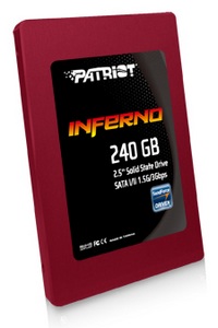 Patriot Memory Inferno Series 60GB, 120GB and 240GB SSDs Launched