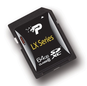 Patriot Memory LX Series 64GB UHS-I SDXC Card