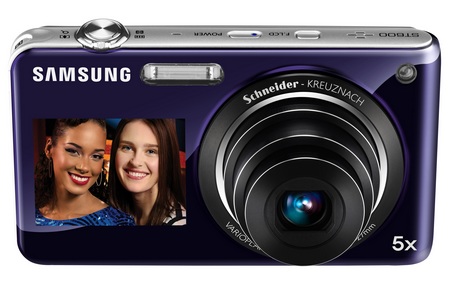 Samsung DualView ST600 digital camera front