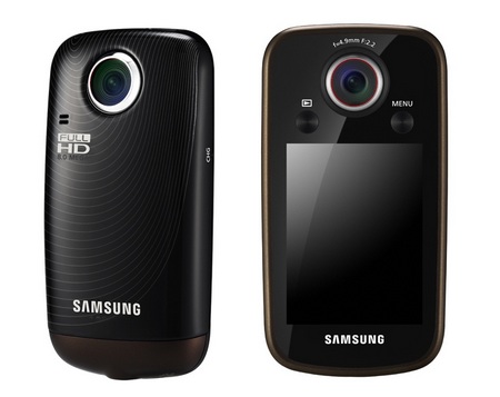 Samsung HMX-E10 Pocket-sized Full HD Camcorder black