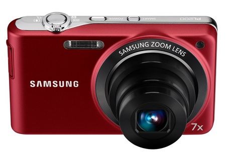 Samsung PL200 7X Zoom Camera front