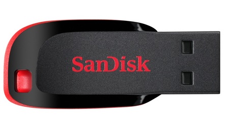 SanDisk Cruzer Blade - The Smallest USB Flash Drive