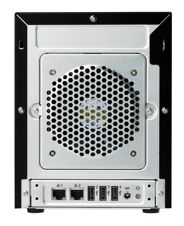 Seagate BlackArmor NAS 400 Series Network Storage Server back