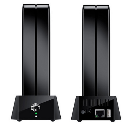 Seagate GoFlex Home Network Storage System front back