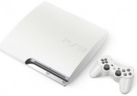 Sony PS3 Slim Now in White with 160GB HDD