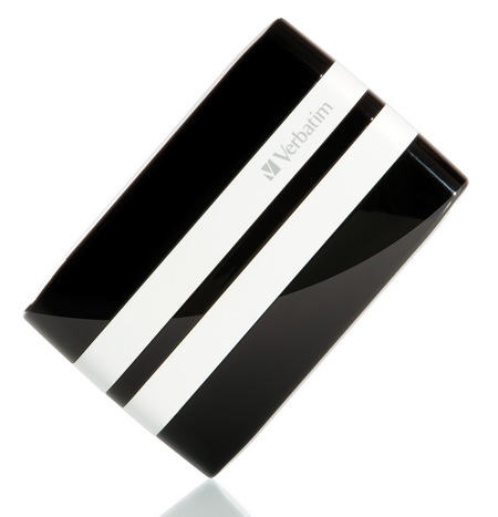 Verbatim GT Car Racing-Inspired Portable Hard Drive black