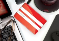 Verbatim GT Car Racing-Inspired Portable Hard Drive red