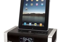 iHome iA100ZE App Enhanced Alarm Clock Docks iPad