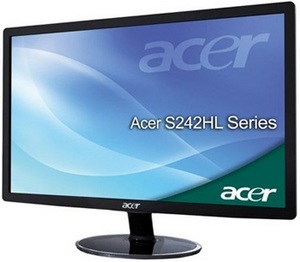 Acer S232HL and S242HL Full HD LED Displays