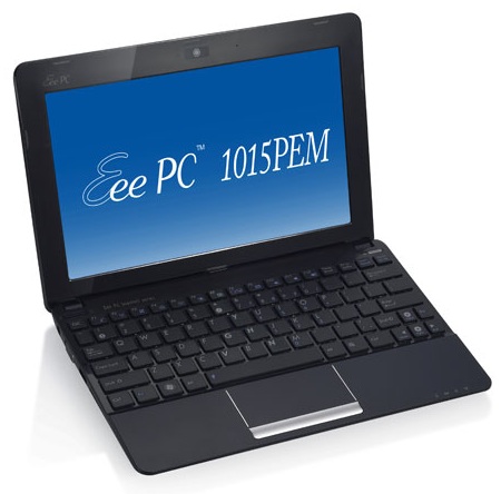 Asus Eee PC 1015PEM Seashell Netbook with Atom N550