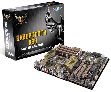 Asus TUF Series SABERTOOTH X58 Motherboard