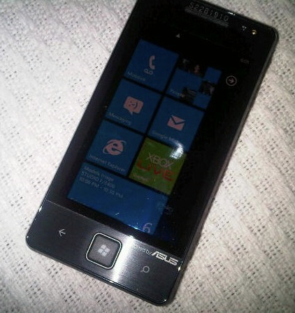 Asus Windows Phone 7 Smartphone Leaked