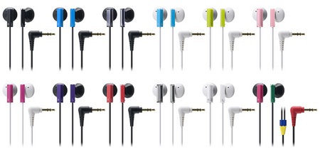 Audio-Technica ATH-C101 Colorful Earphones