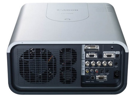 Canon LV-7590 Multimedia Projector with 7000 Lumens back