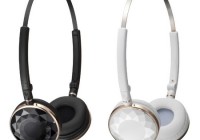 JVC-Victor HA-SP70 URBANE SWEET Headphones black white