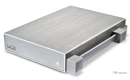 LaCie Rikiki Go Tiny Metal Hard Drive 1TB version