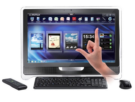 MSI Wind Top AE2280 All-in-one PC with THX TruStudio Pro Audio fingertouch