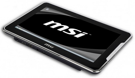 MSI WindPad 100 angle