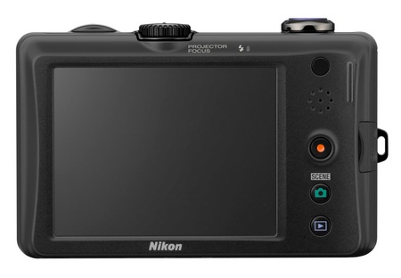 Nikon CoolPix S1100pj Projector Camera back