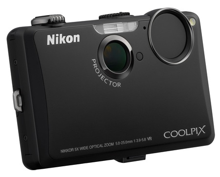 Nikon CoolPix S1100pj Projector Camera black