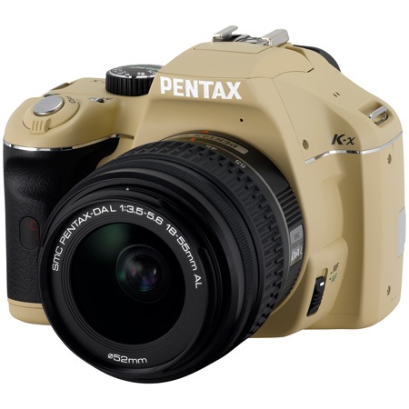 Pentax K-x DSLR Beige