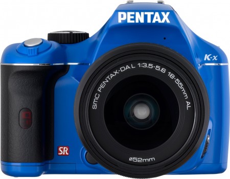 Pentax K-x DSLR Blue